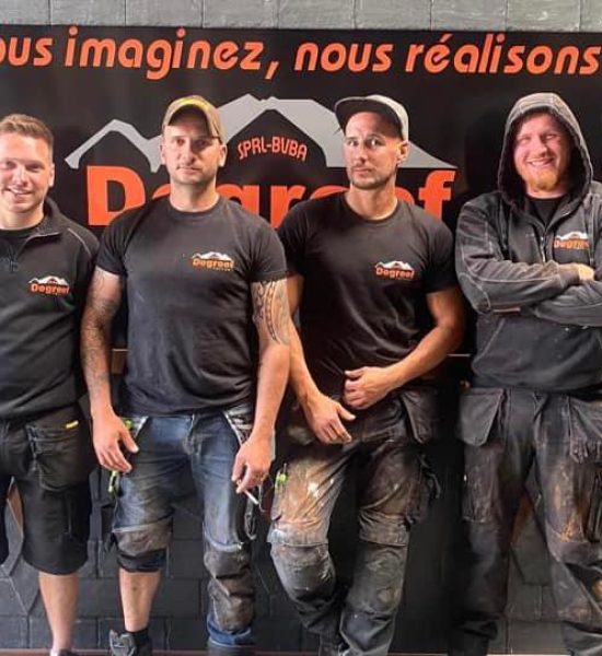 equipe équipe toiture degreef
